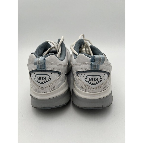 New Balance 608 Shoes Women's Sz 11 B Walking Cross-Train Sneakers Lace Up White - Picture 3 of 16